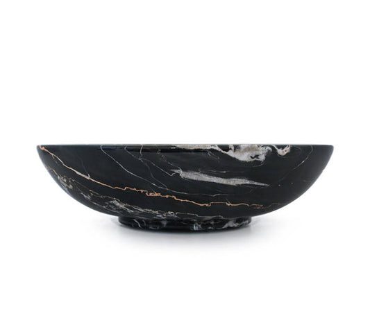 Made in Italy - Large Marble Fruit Bowl - Handcrafted